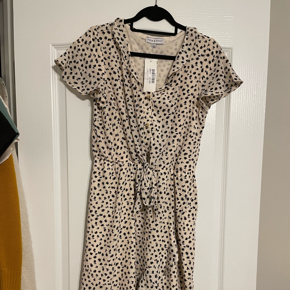 Piper & Scoot, Large, black and cream dress